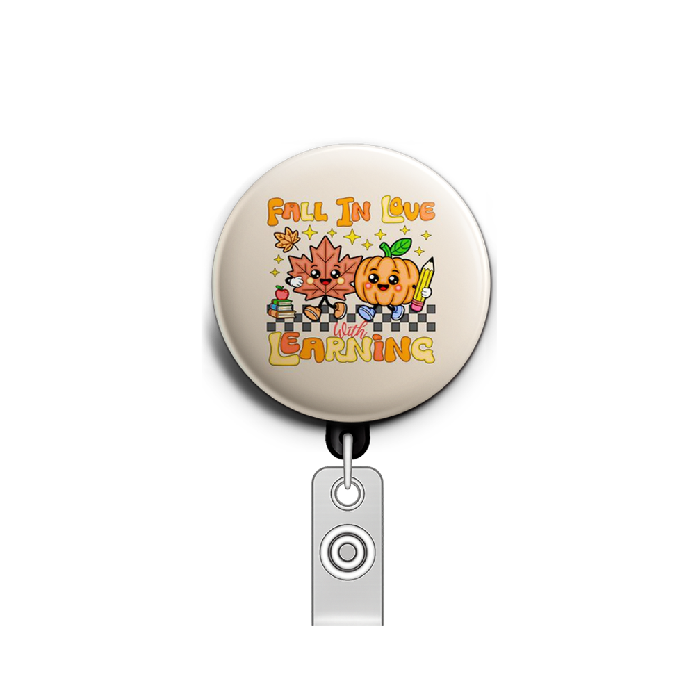 Autumn Learning Swapfinity Retractable ID Badge Reel - - Topperswap