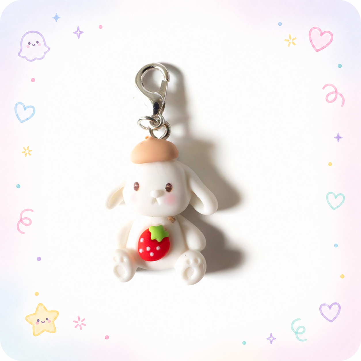 Bunny Berry Bliss Badge Reel Add-on *Limited Edition* - - Topperswap