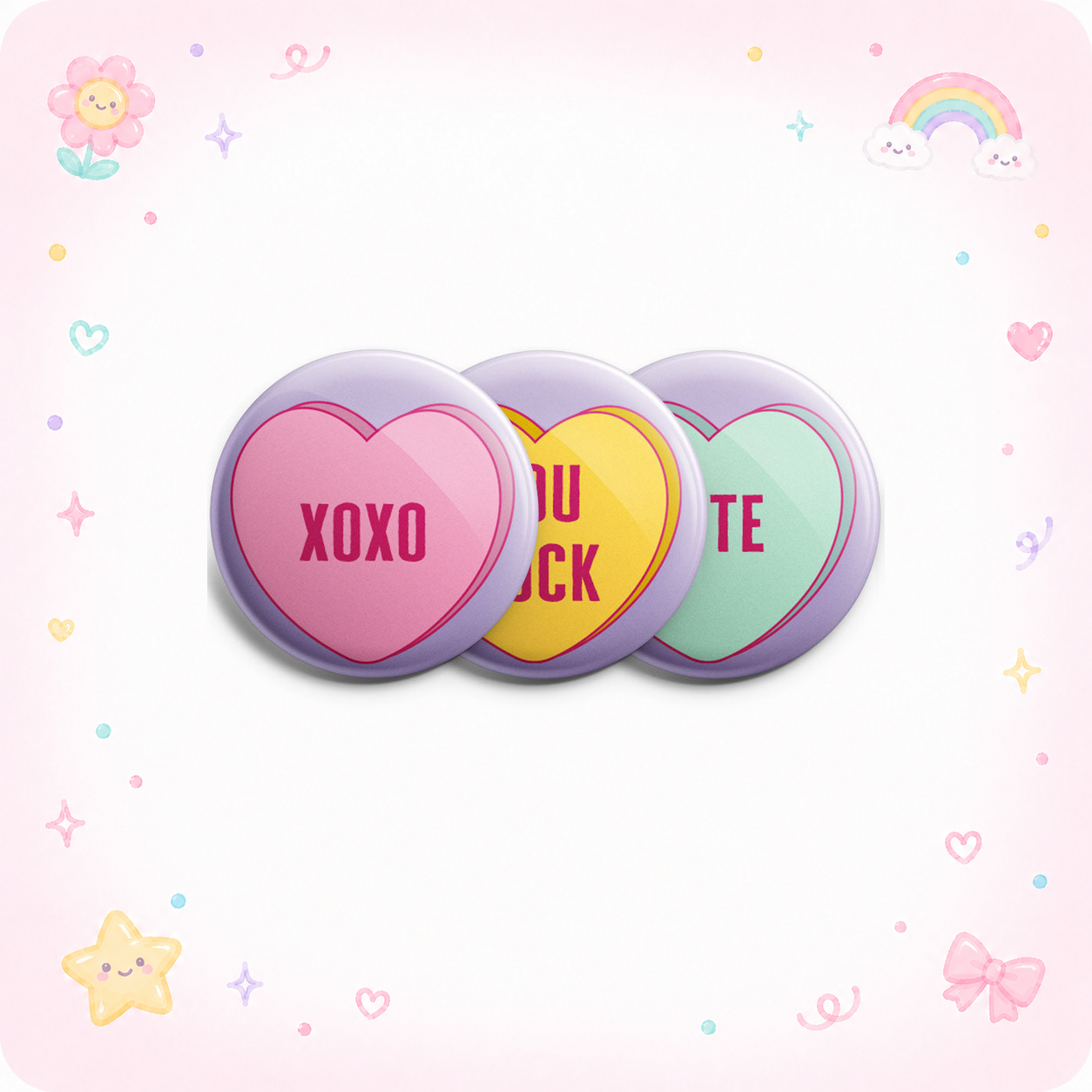 Sweetheart 3-Pack - - Topperswap