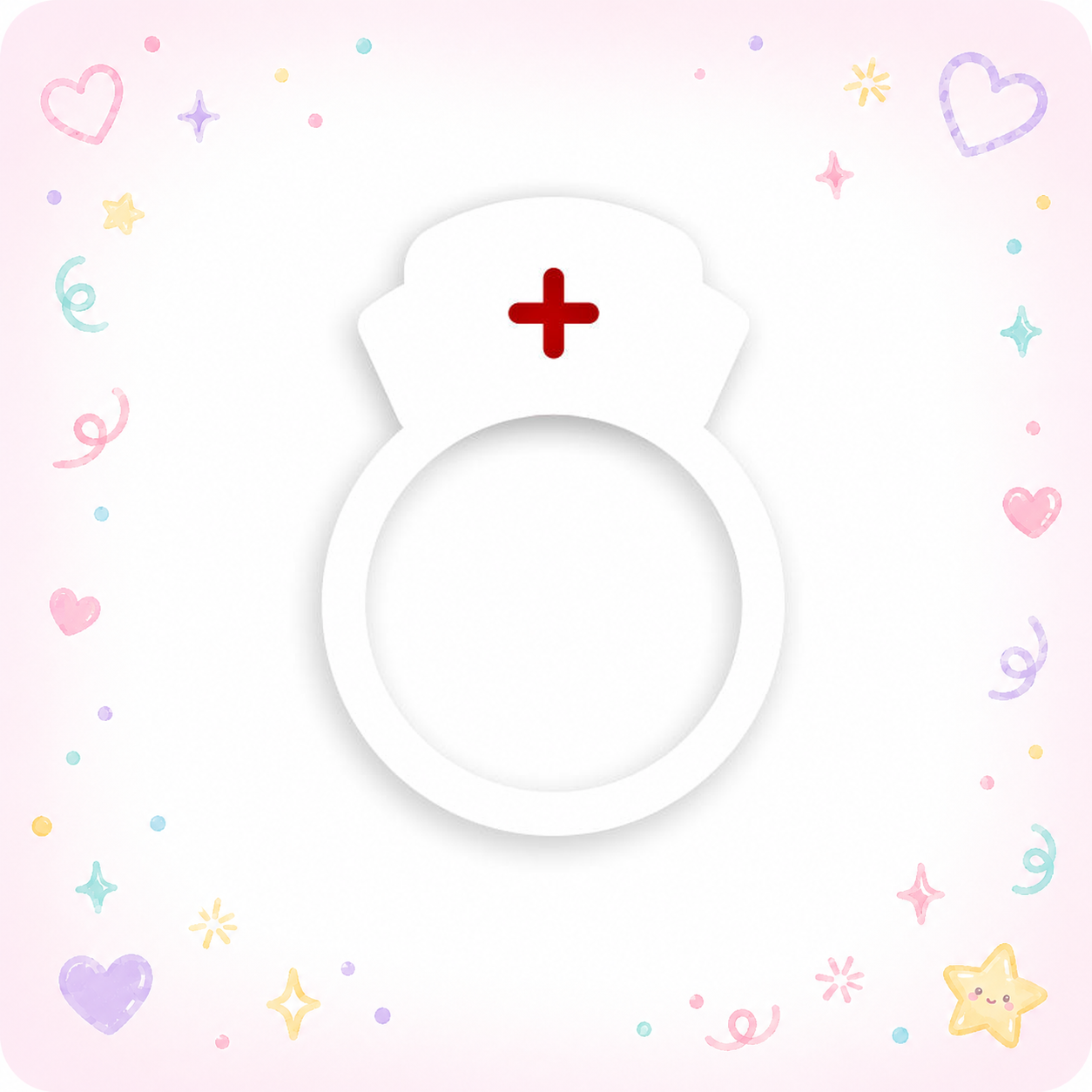 Nurse Hat Swapfinity Swapper Frame - - Topperswap