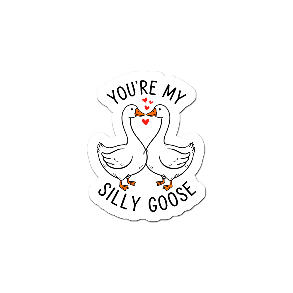 Silly Goose Whisperer Sticker - - Topperswap