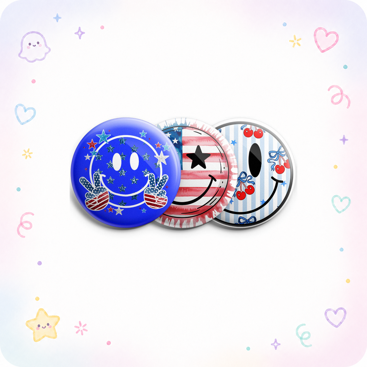 Smiles & Sass Topper 3-Pack (Save 5%) - - Topperswap
