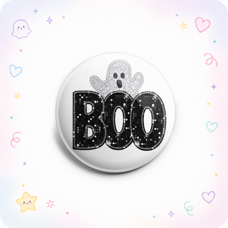 Boo-tiful Glitter Ghost Topper