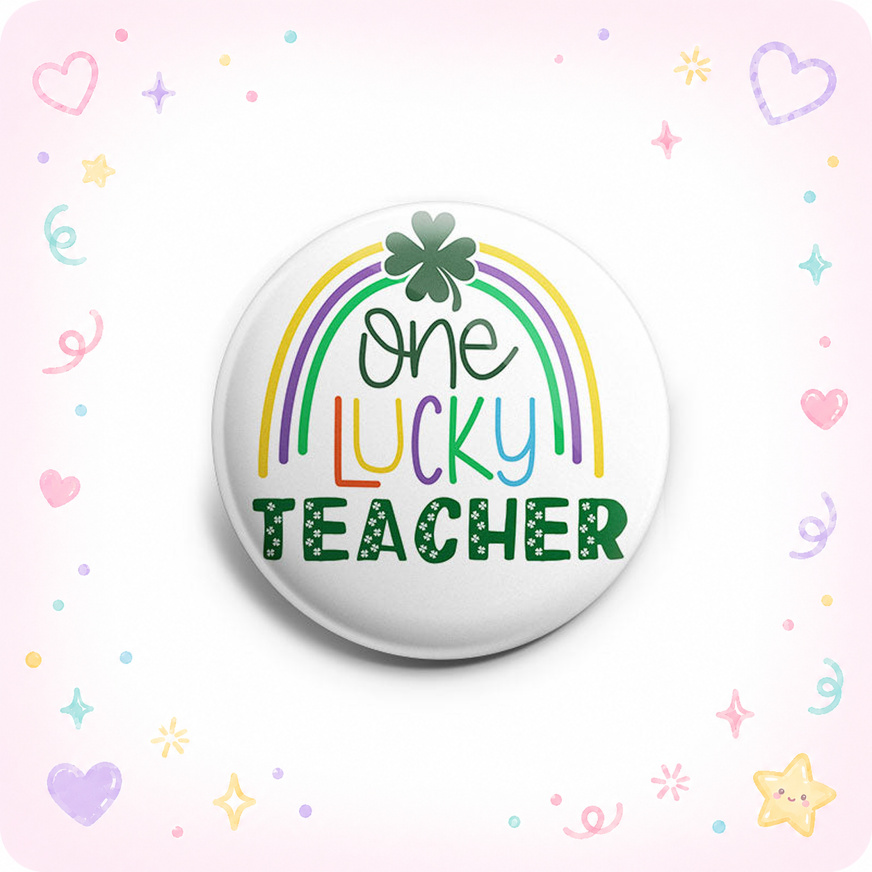 One Lucky Teacher Topper - - Topperswap