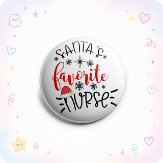 Santa's Favorite Nurse 2020 Topper - Vault