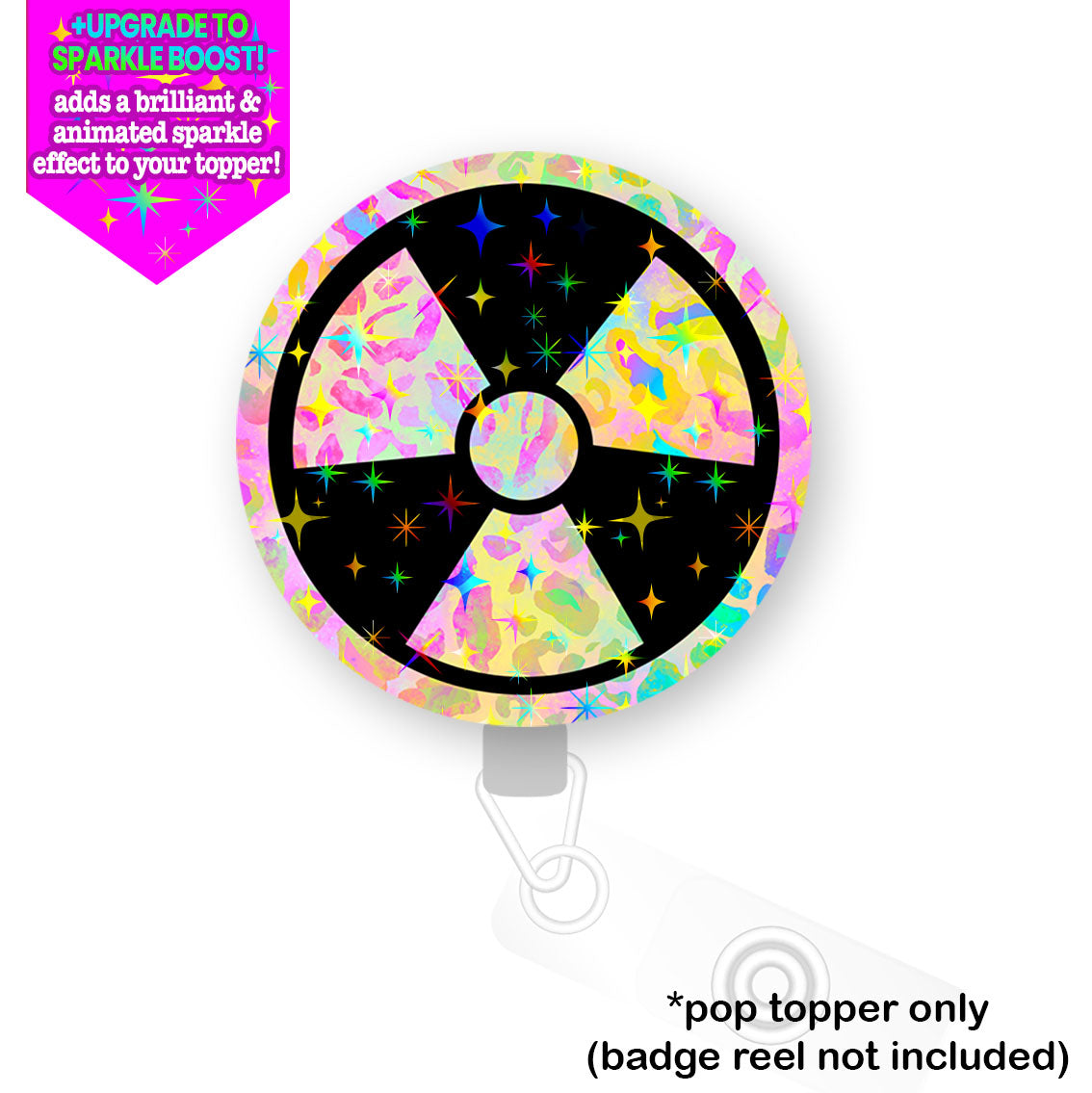 Radiology Symbol Spin Pop Topper - Flex - Make it Sparkle - Topperswap