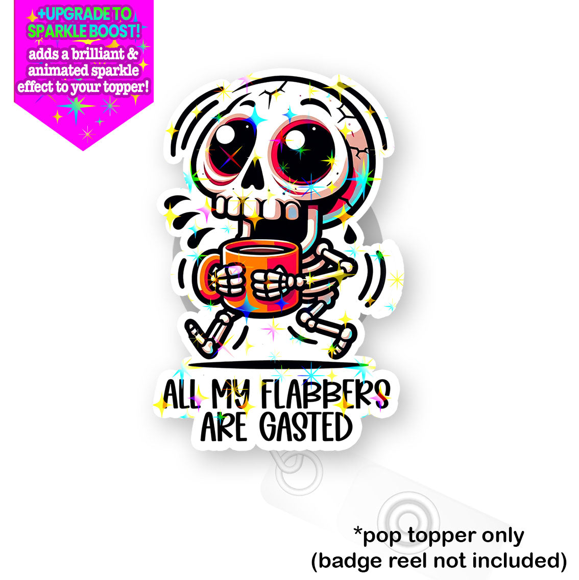 Flabber Gasted Pop Topper -  - Topperswap