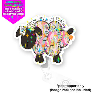 Psalm 23:1 Sheep Pop Topper