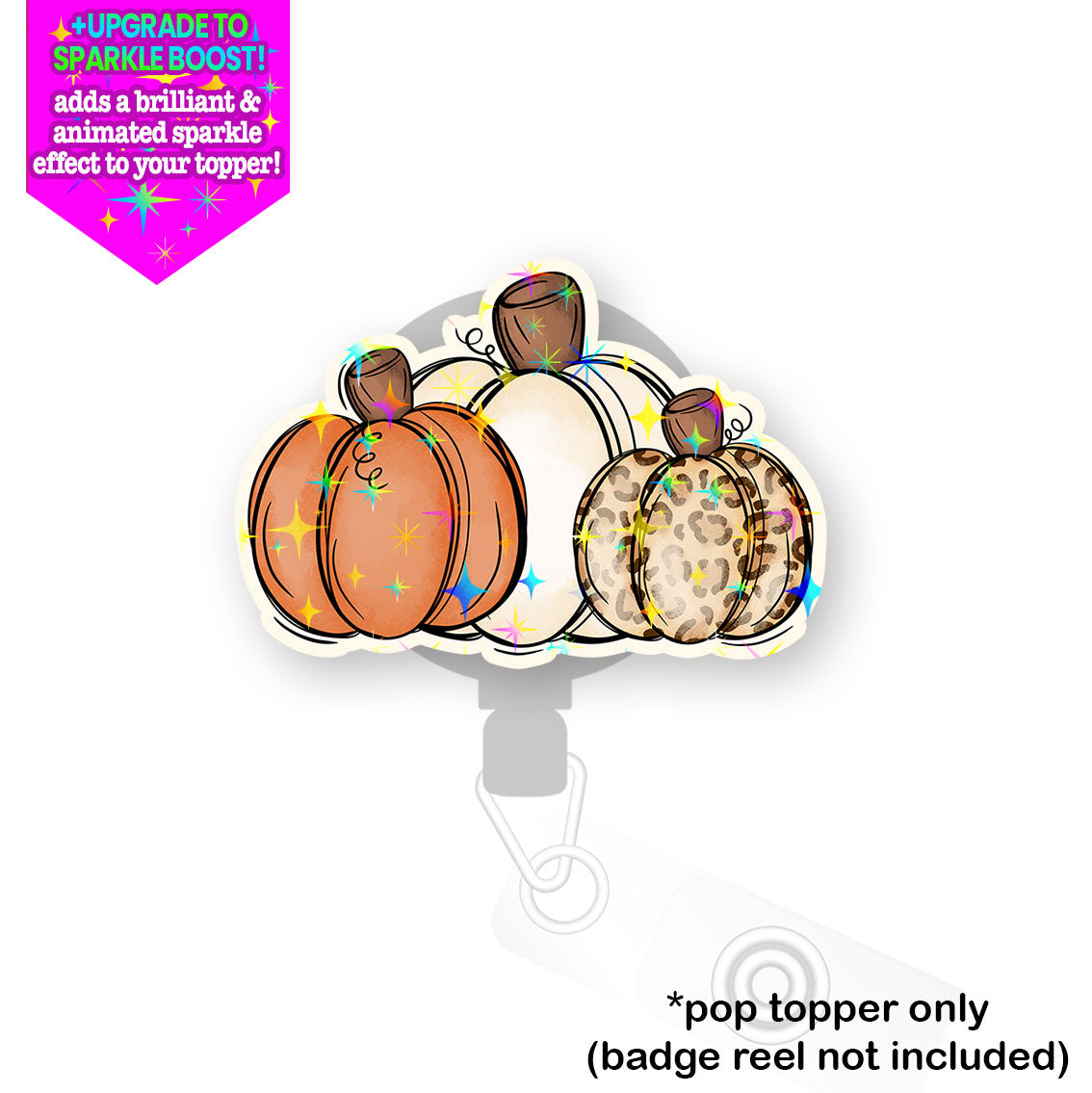 Chic Pumpkins Pop Topper - Flex - Make it Sparkle - Topperswap