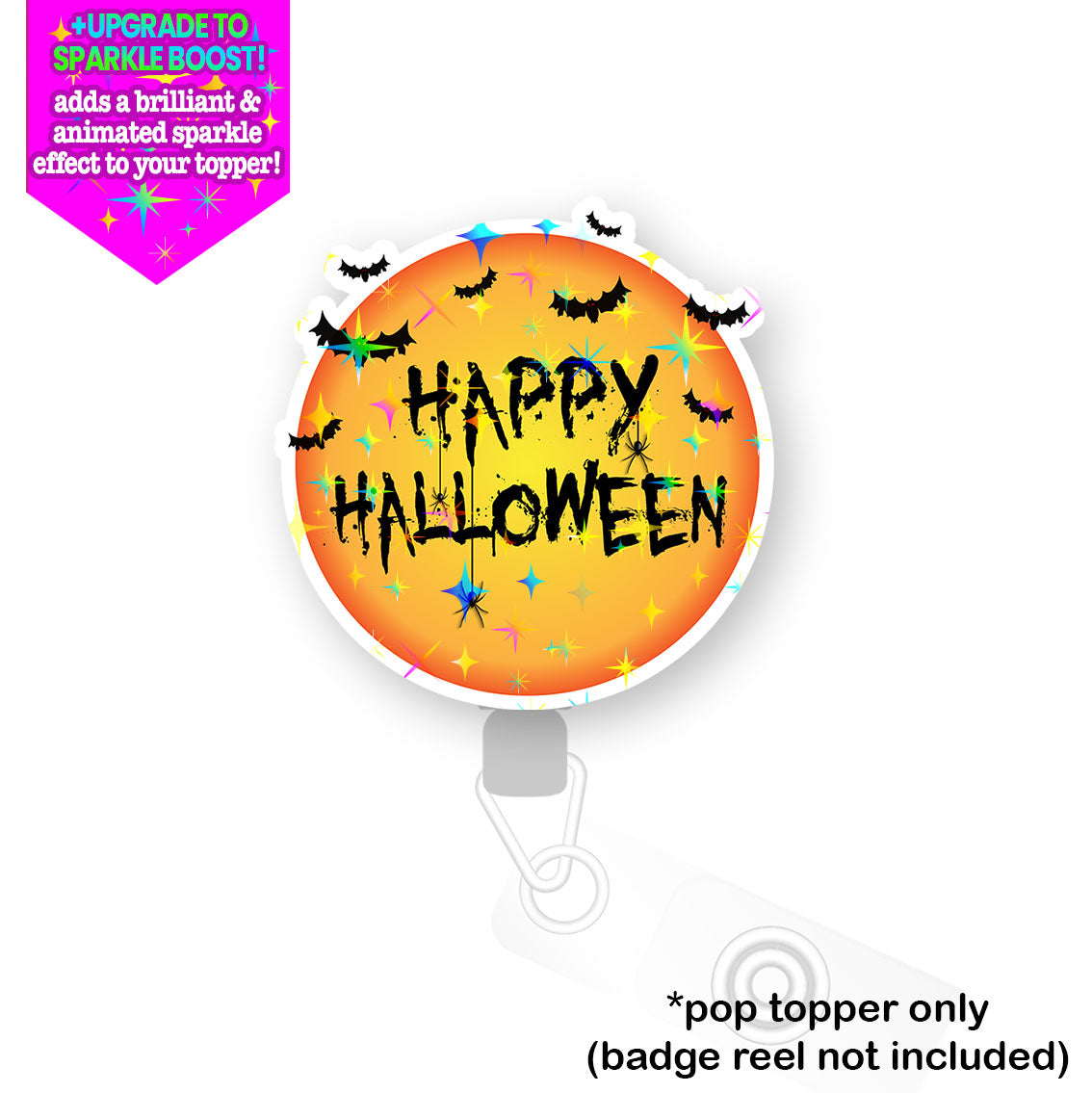 Happy Halloween Classic Pop Topper - - Topperswap