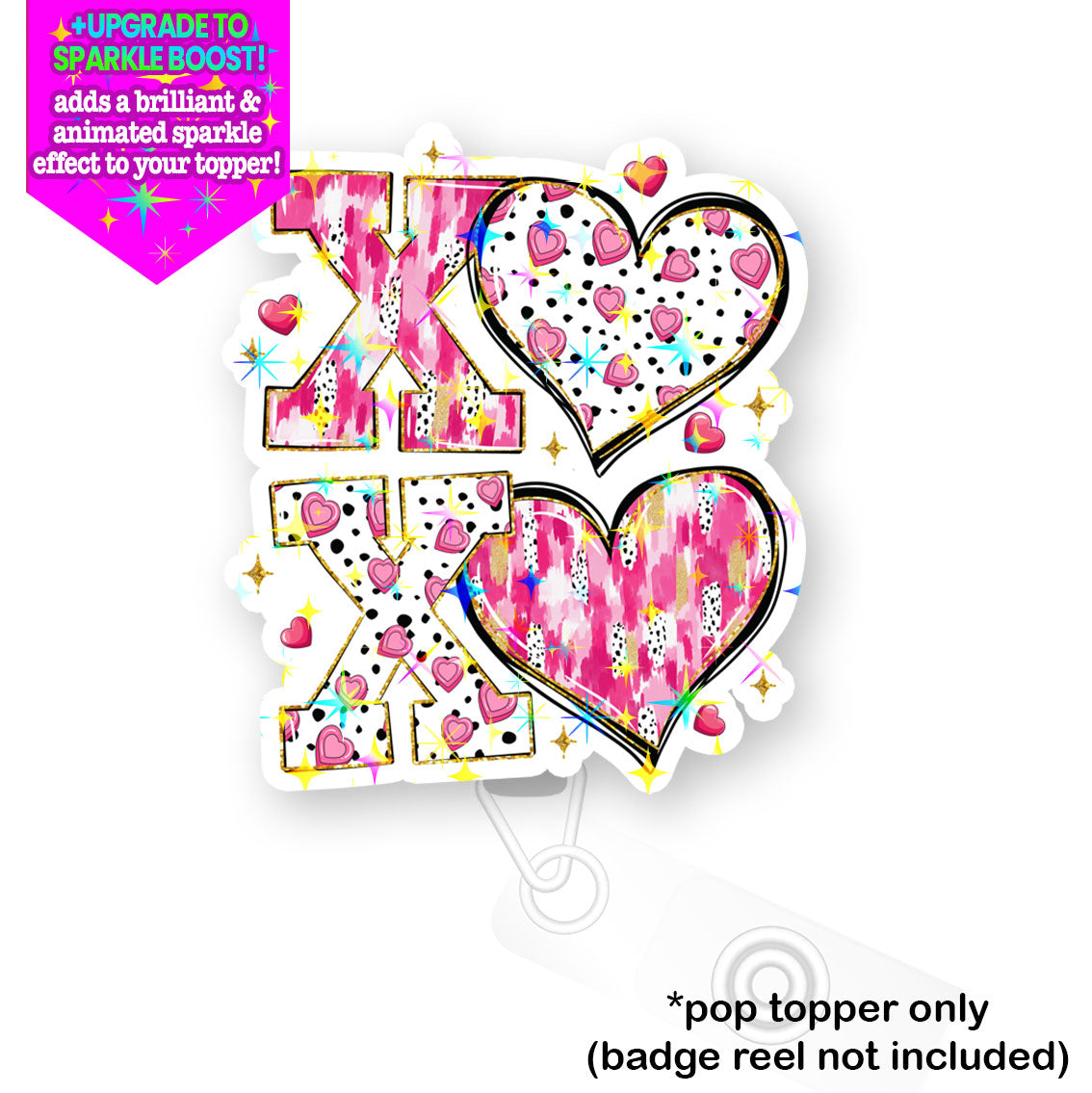 XO Doodles Pop Topper