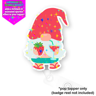 Strawberry Splash Gnome Pop Topper