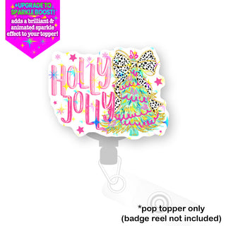 Holly Jolly Christmas Pop Topper