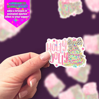 Holly Jolly Christmas Sticker