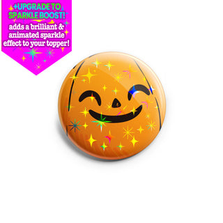 Best Grinning Pumpkin  Topper