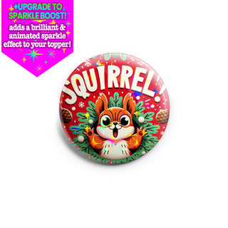 Startling Squirrel Topper
