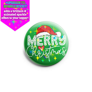 Cozy Santa Hat Greeting Topper