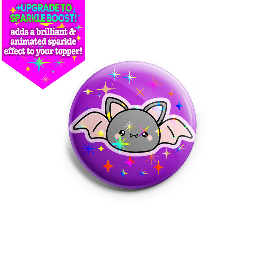 Sweet Lil Bat Topper - Make it Sparkle - Topperswap