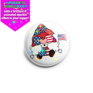 Fun Patrioric Gnome Topper