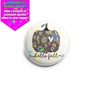 Leopard Pumpkin Topper