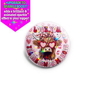 Cow Heart Bandana Topper