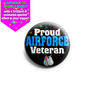 Air Force Veteran Topper