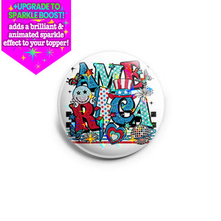America Retro Topper