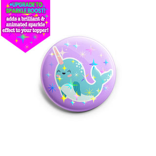 Nautical Narwhal Topper