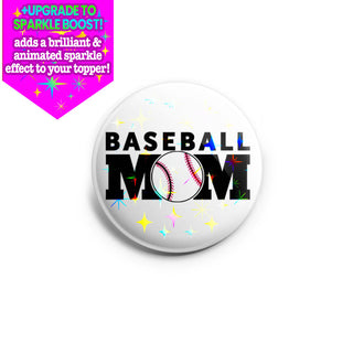 Baseball Mom Topper