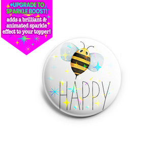 Bee Happy Topper