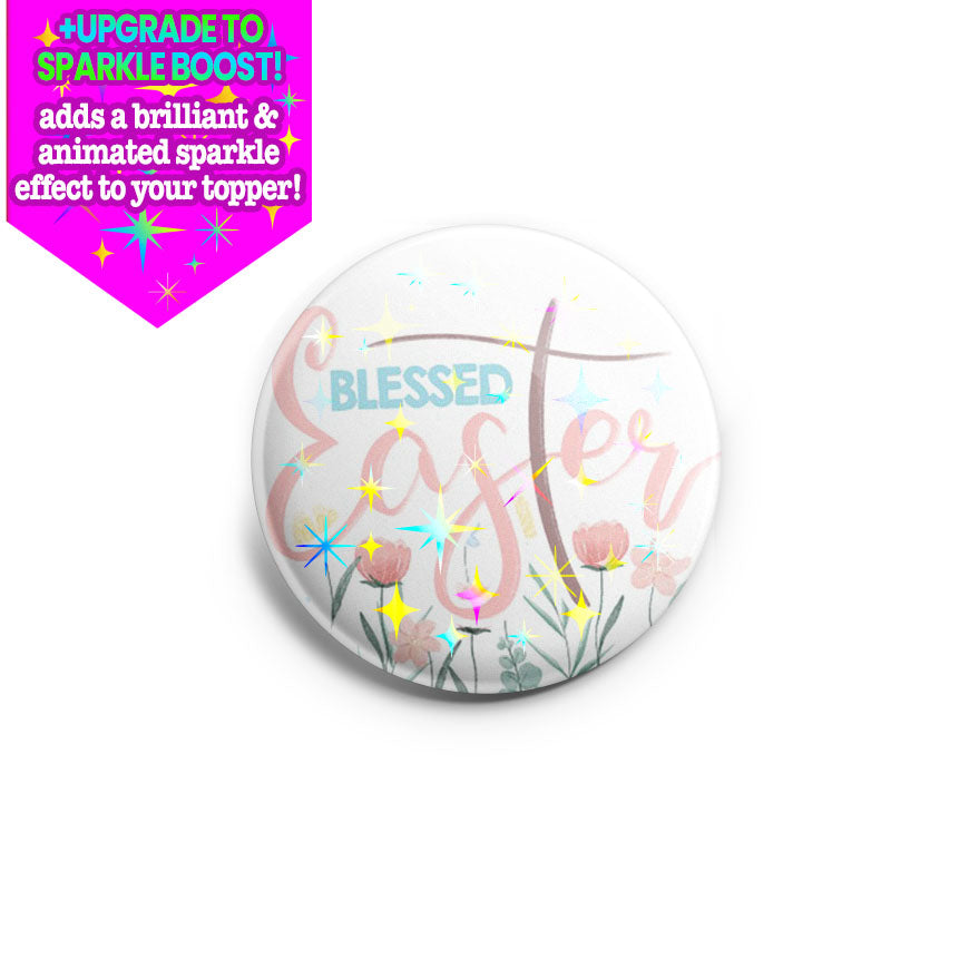 Blessed Easter Topper - Vault - Make it Sparkle - Topperswap