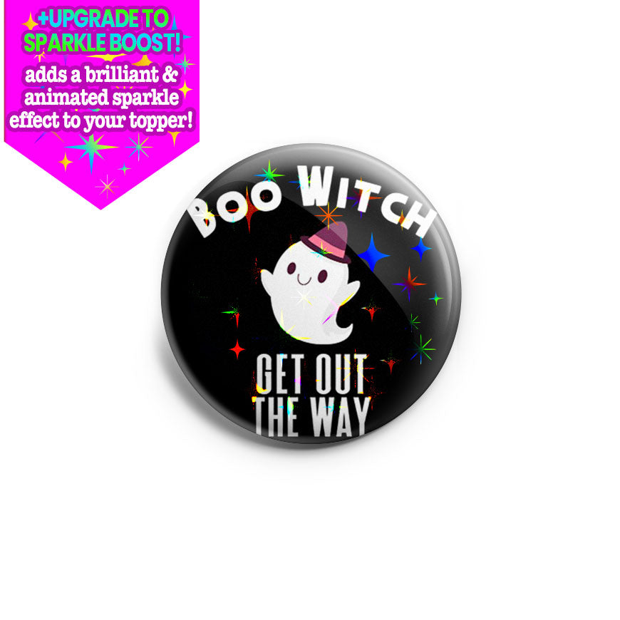 Boo Witch Topper - Vault - Classic Shine - Topperswap