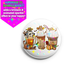 Boo Haw Lattes Topper