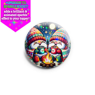 Campfire Cocoa Gnomes Topper