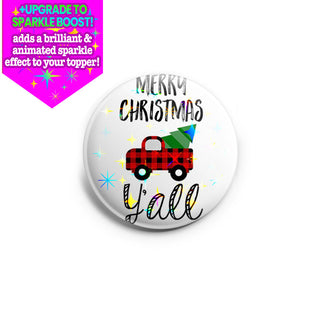 Merry Christmas Y'all Topper - Vault