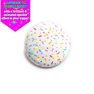 Confetti Sprinkles Topper