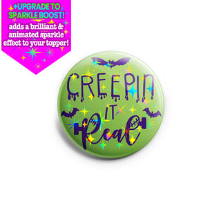 Creepin it Real Bat Topper - Vault