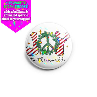 Joyful Wreath Topper