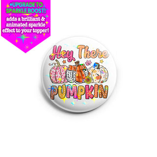 Pumpkin Greetings Topper