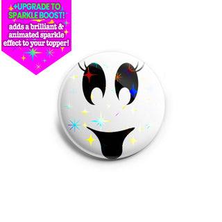 Pretty Ghost Face Topper - Vault