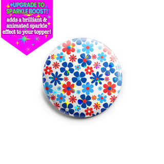 Floral 4th Topper