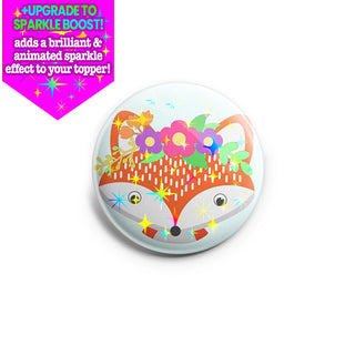 Floral Fox Topper
