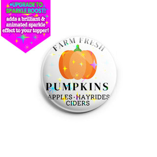 Farm Fresh Pumpkins Topper