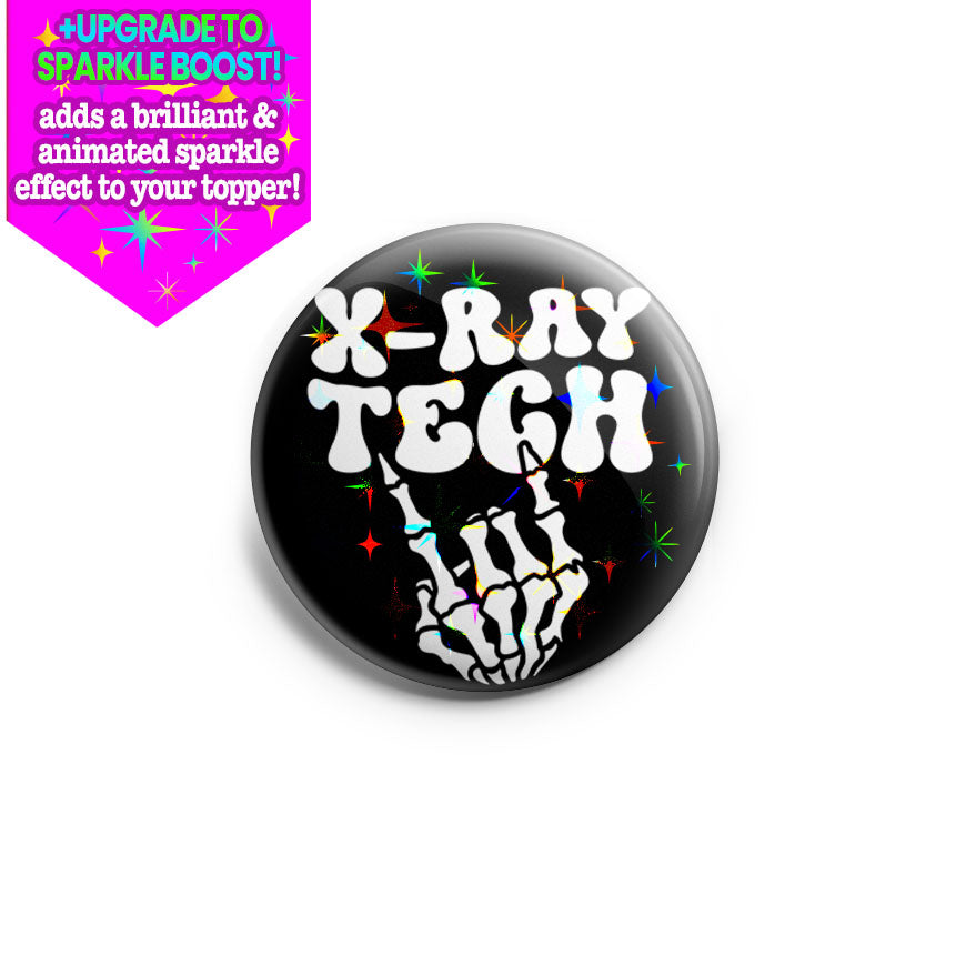 X-Ray Tech Rad Circle - Black Topper - Make it Sparkle - Topperswap