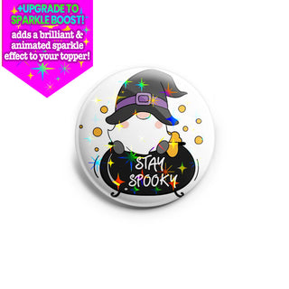 Stay Spooky Gnome Topper