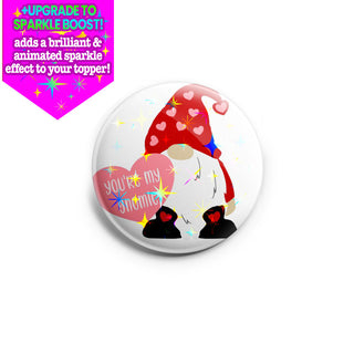 Gnomie Valentine Topper