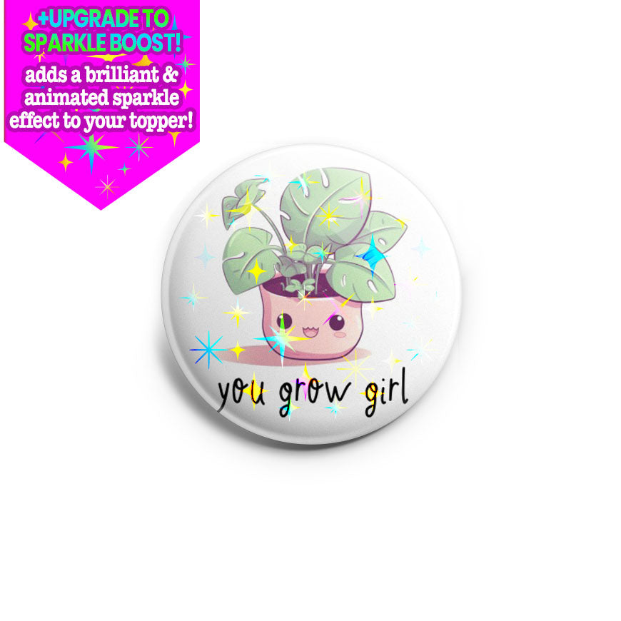 Grow Girl Topper - Make it Sparkle - Topperswap