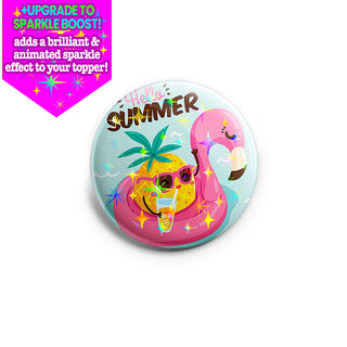 Hello Summer Pineapple Topper
