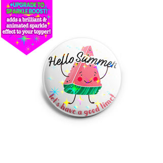 Hello Summer Watermelon Topper