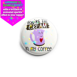 Happy Coffee Valentine Topper